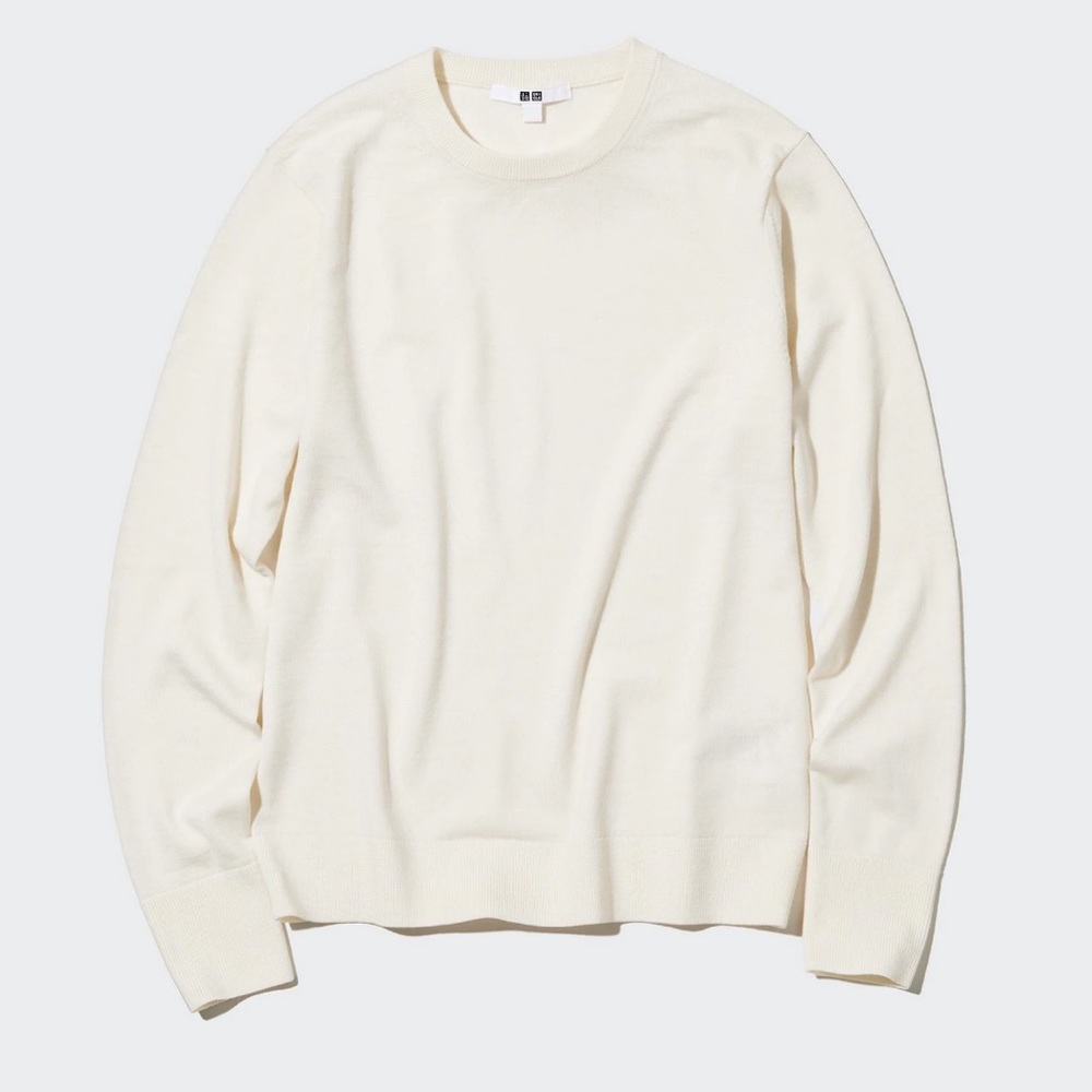 uniqlo extra fine merino crew neck